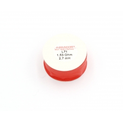 Mundorf L71  2,7 mH 1,53 Ohm drut 0,71mm (21 AWG)